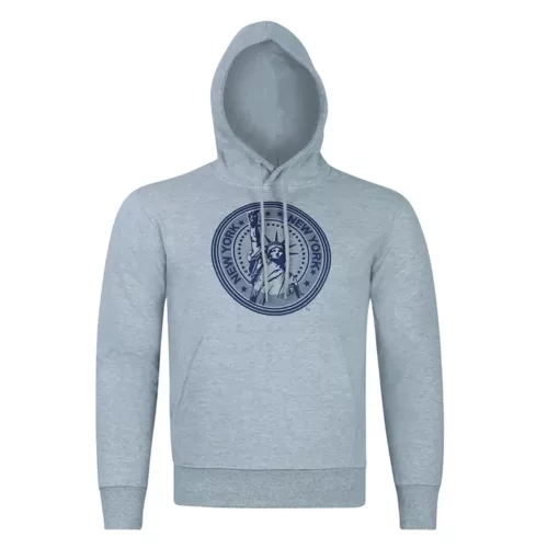 NYC logo Gray Hoodie