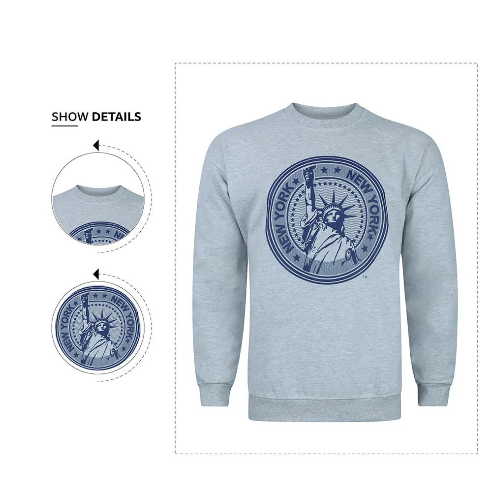 NYC-logo-Gray-Sweatshirt