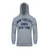Grey-Nyc Est. Hoodie
