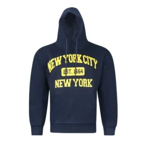Navy-Nyc Est. Hoodie