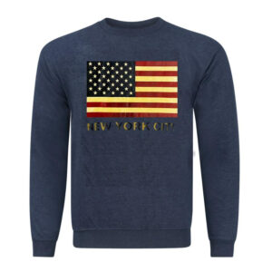 American Flag Unisex Crewneck Sweatshirt