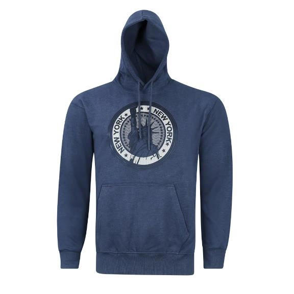 New York Statue Hoodie Charcoal - RS USA INC