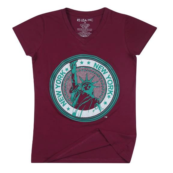 Women’s V-Neck T-Shirt - Image 4